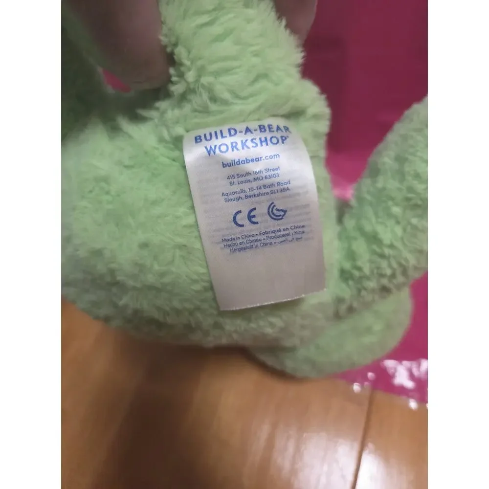 Build A Bear Green Frog Retired Christmas 2020 Plush Stuffed Animal